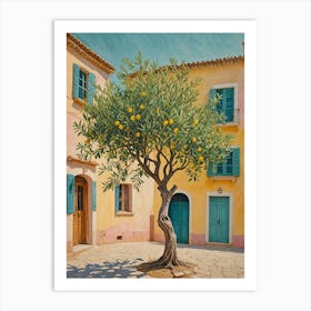 Mediterranean Tree Art Print