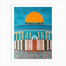 Dome Of The Rock Art Print