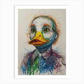 Duck! 2 Art Print