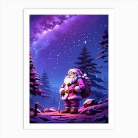 Santa Claus 2 Art Print