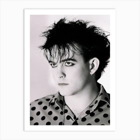 English Alternative Rock Musician Robert Smith Art Print