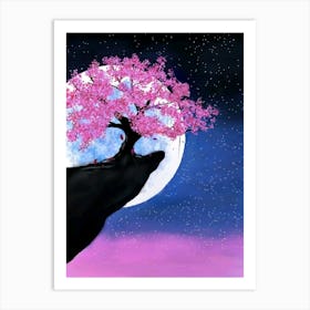 Sakura Tree 1 Art Print