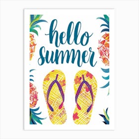 Hello Summer 1 Art Print