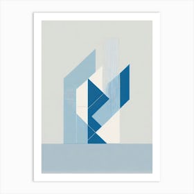 Abstract Geometric Art Art Print