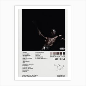 Travis Scott Utopia Art Print