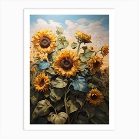 Sunflowers 1 Art Print