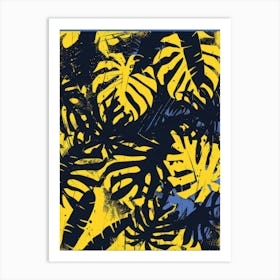 Tropical Leaves 41 Art Print