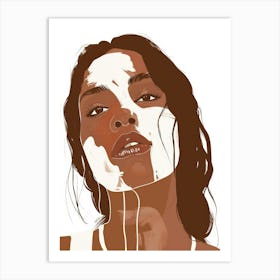 Skin Care Illustration Art Print