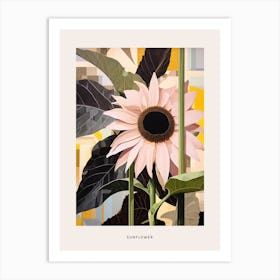 Flower Illustration Sunflower 3 Poster Art Print