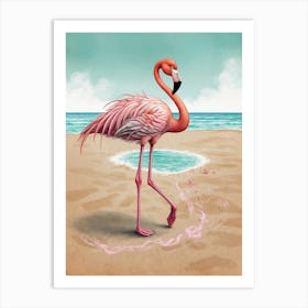 Flamingo 14 Art Print