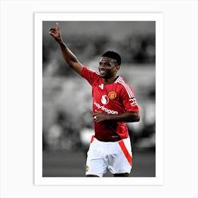 Amad Diallo Manchester United Art Print