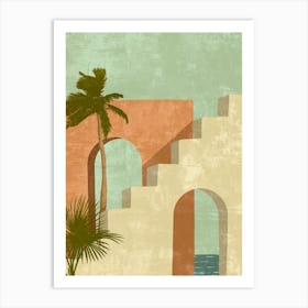 Beach Huts Art Print