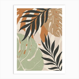 Tropical Leaves 26 Art Print