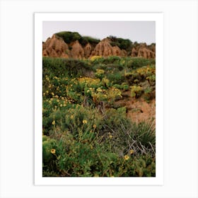 Malibu Mountains Art Print