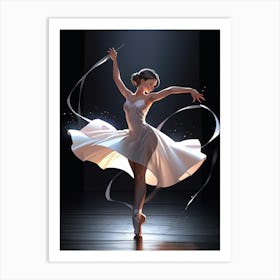 Ballerina 2 Art Print