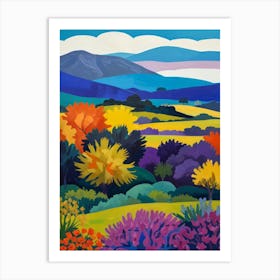 Landscape Of Color Art Print