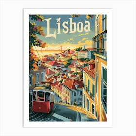 Lisbon Art Print