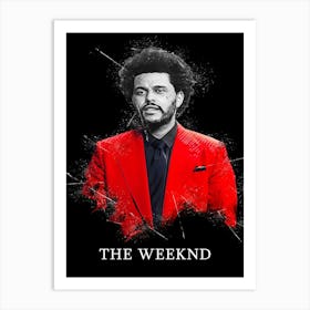 The Weeknd 1 Art Print