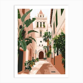 Street In Spain 4 Art Print