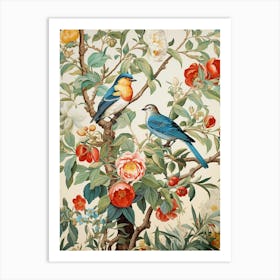 Birds In A Tree 1 Art Print