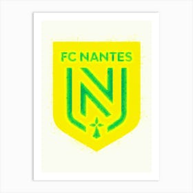 Fc Nantes Art Print