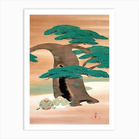 Noh Scene Takasago (1920s), Kamisaka Sekka Art Print