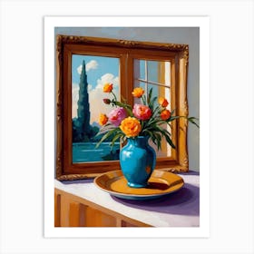 Vase Of Flowers Art Print