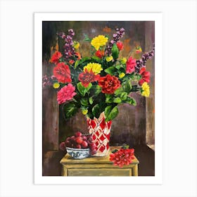 Flowers In A Vase 2 Art Print