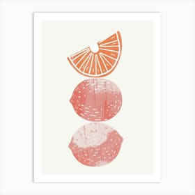 Oranges 8 Art Print