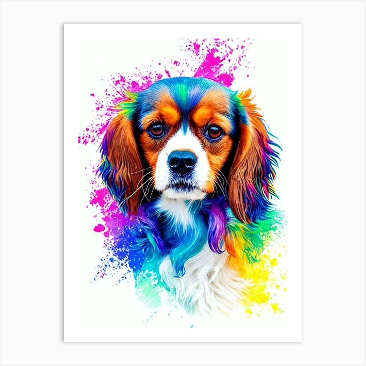 Cavalier King Charles Spaniel Aqua Socks Cavalier King Charles Spaniel Aqua Socks