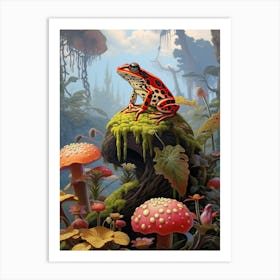 Leap Of Faith Poison Dart Frog 1 Art Print
