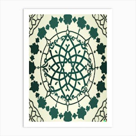 Arabic Pattern Abstract Art Print