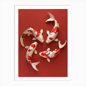 Koi Fish 13 Art Print