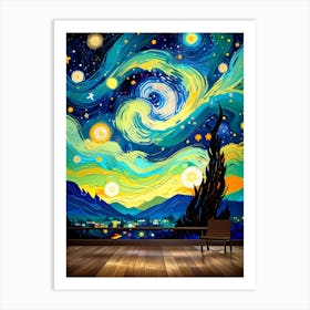 Starry Night 63 Art Print