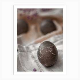 Chocolate Truffles Art Print