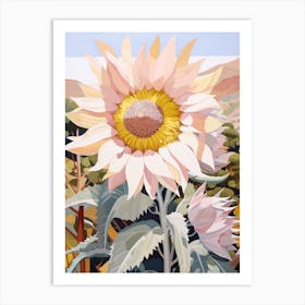 Sunflower 2 Flower Painting Art Print