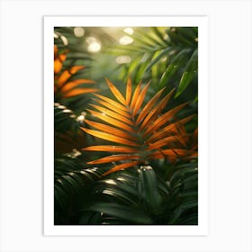 Tropical Leaves Art Print