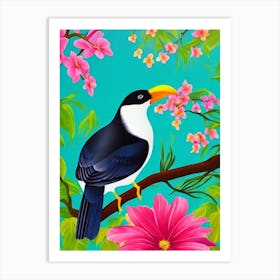 Seagull Tropical bird Art Print