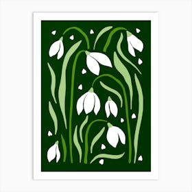 Snowdrops 5 Art Print