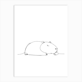 Capybara Poster