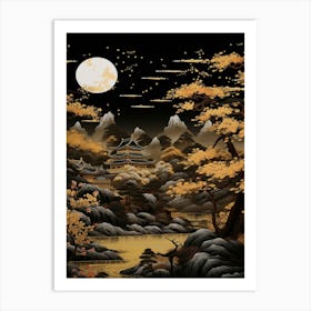 Asian Landscape 70 Art Print