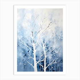 Winter Trees Art Print