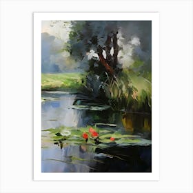 Water Lilies 4 Art Print