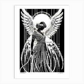 Angel Wings 8 Art Print