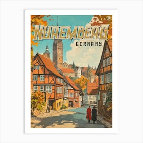 Nuremberg Germany - Classic Bavarian Poster