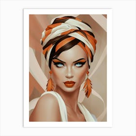 African Beauty Art Print