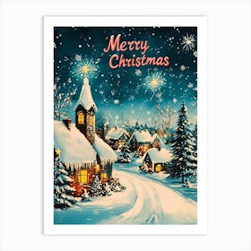 Merry Christmas 14 Art Print