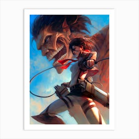 Attack On Titan 6 Art Print