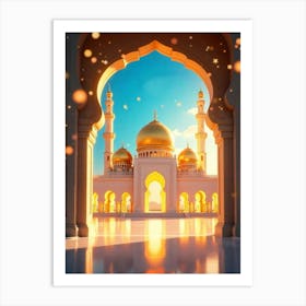 Islamic Mosque 4 Art Print