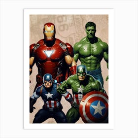 Avengers 2 Art Print